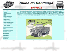 Tablet Screenshot of dkwcandango.com.br